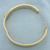 Belt Design Bangle Bracelet in 14k Yellow Gold