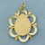 Saint Anthony Pendant or Charm in 18k Yellow Gold