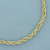 Rope Link Bracelet in 14k Yellow Gold
