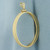31mm Coin Bezel Pendant in 14k Yellow Gold