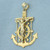 Mariner's Cross Pendant in 14k Yellow Gold