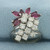 Ruby and Diamond Cocktail Ring in 14k White Gold
