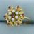 Ruby and Cultured Pearl Ring in 18k Yellow Gold