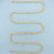 32 Inch Rope Figaro Link Chain Necklace in 18k Yellow Gold