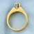 Vintage Diamond Marquise Engagement Ring in 14k Yellow Gold