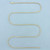 24 Inch Italian Snake Link Necklace in Gold Plated Sterling Silver