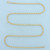 24 Inch Twisting Rope Link Chain Necklace in 14k Yellow Gold