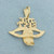 The Best Tongue Pendant in 14k Yellow Gold