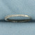 Thin Diamond Anniversary Band Ring in 14k White Gold