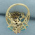 Blue and Pink Topaz and Diamond Ring in 10k Yellow Gold