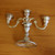 Gorham 749 Chantilly Duchess 3-Light Candelabras Set of 2 in Sterling Silver