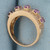 Purple Sapphire Ring in 14K Rose Gold