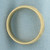 Mens Beaded Edge Milgrain Etched Wedding Band Ring in 14k Yellow Gold