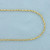 24 Inch Rope Link Chain Necklace in 14k Yellow Gold