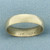 High Polish Wedding Band Ring in 14k Yellow Gold