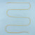 30 Inch Rope Link Chain Necklace in 14k Yellow Gold
