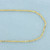 25 Inch Rope Link Chain Necklace in 14k Yellow Gold