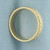 Mens Diamond Cut Leaf Design Band Ring in 14k Yellow Gold