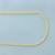 27 Inch Serpentine S-Link Chain Necklace in 14k Yellow Gold