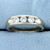Mens Diamond Three-Stone Wedding or Anniversary Ring in 14K White Gold