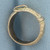 Antique European Buckle Ring in 8k Yellow and Rose Gold