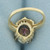 Mystic Topaz and Diamond Ring in 10k Yellow Gold