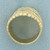 Filigree Wide Band Ring in 14k Yellow Gold