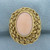 Angel Skin Pink Coral Ring in 18k Yellow Gold