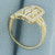 Filigree Diamond Ring in 14k Yellow Gold