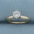 Diamond Solitaire Engagement Ring in 14k Yellow Gold