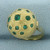 Emerald Sphere Orb Ball Ring in 18k Yellow Gold