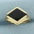 Vintage Onyx Ring in 14K Yellow Gold