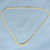 17 Inch Italian Graduated Herringbone Link Chain Necklace in 14k Yellow Gold