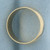 Mens Wide High Polish Wedding Band Ring in 14k Yellow Gold