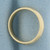 Half Dome High Polish Wedding Band Ring in 14k Yellow Gold