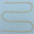 20 Inch Rope Link Chain Necklace in 14k Yellow Gold
