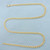 21 Inch Italian Fancy Curb Link Chain Necklace in 14k Yellow Gold
