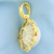 Large Mabe Pearl and Diamond Statement Pendant in 18K Yellow Gold