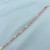 Pink Topaz And Diamond Bracelet in 10K Yellow Gold