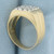 Mens Diamond Ring in 14k Yellow Gold