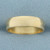 5.5mm Wedding Band Ring in 14k Yellow Gold