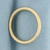 Ladies Half Dome Wedding Band Ring in 14k Yellow Gold