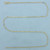 16 Inch Italian Box Link Chain Necklace in 14k Yellow Gold