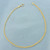 Bismark Link Anklet in 14k Yellow Gold