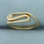 Modern Abstract Desing Diamond Euro Shank Ring in 14k Yellow Gold