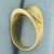 Wave Design Diamond Ring in 18k Yellow Gold
