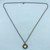 Effy Mens Two Tone Spinel Panther Necklace in Sterling Silver