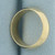 Half Dome Wedding Band Ring in 14k Yellow Gold