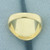 Vintage Signet Pinky Ring in 14k Yellow Gold
