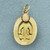 Vintage University of Toronto Charm in 10k Yellow Gold